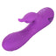 California Dreaming Valley Vamp G-Spot Rabbit Vibrator - w/ clitoral stimulator that swings side to side in 10 rhythms + 3 vibration modes in its bulbous G-spot shaft. Purple 3