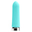This discreetly quiet vibrating bullet has 10 wicked vibration modes & a tapered tip to tease & please you anywhere, anytime. Turquoise.