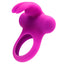 Vedo Frisky Bunny Rechargeable Vibrating Clitoral Cock Ring is made from firm yet stretchy silicone to keep erections harder for longer & has pointed rabbit ears for her clitoral pleasure. Perfectly purple.