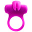 Vedo Frisky Bunny Rechargeable Vibrating Clitoral Cock Ring is made from firm yet stretchy silicone to keep erections harder for longer & has pointed rabbit ears for her clitoral pleasure. Perfectly purple (2)
