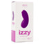  Vedo Izzy Rechargeable Lay-On Clitoral Vibrator has an ergonomic shape to comfortably cup the curve of the vulva w/ a nubby tip for pinpoint precise clit pleasure. Package. (2)