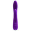 This rabbit vibrator has a curved bulbous G-spot head & a nubby clitoral arm with 12 vibration modes each for awesome blended pleasure. Indigo (3)