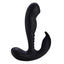 Vibrating Prostate Stimulator - Rolling Ball - 10 vibration functions & 5 rolling programs, t-bar base, rechargeable, silicone, waterproof. Black