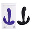 Vibrating Prostate Stimulator - Rolling Ball - 10 vibration functions & 5 rolling programs, t-bar base, rechargeable, silicone, waterproof. Black, box