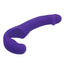 Double Rider - Strapless Strap-On Vibrator - dual-motor vibrating strapless strap-on has 10 vibration modes in bulbous, G-spot/P-spot heads for both partners to enjoy. Purple (2)