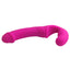 Double Rider - Strapless Strap-On Vibrator - dual-motor vibrating strapless strap-on has 10 vibration modes in bulbous, G-spot/P-spot heads for both partners to enjoy. Rose (4)