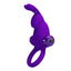 Pretty Love - Vibrant Penis Ring I - cockring with rabbit-shaped clitoral stimulator. 10 vibration functions. Purple ($)