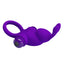Pretty Love - Vibrant Penis Ring I - cockring with rabbit-shaped clitoral stimulator. 10 vibration functions. Purple (5)