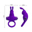 Pretty Love - Vibrant Penis Ring I - cockring with rabbit-shaped clitoral stimulator. 10 vibration functions. Purple, size details