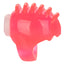 Vibrating Textured Finger Teaser Ring slips over your fingertip w/ a soft, stretchy ring & has a ribbed surface to enhance the single vibration speed. Pink. (2)