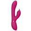 Vive Aimi G-Spot Pulse Wave Swinging Rabbit Vibrator pulses & thumps against your G-spot while the textured clitoral arm vibrates & swings against your clitoris in 10 modes each. Pink. (3)