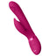 Vive Aimi G-Spot Pulse Wave Swinging Rabbit Vibrator pulses & thumps against your G-spot while the textured clitoral arm vibrates & swings against your clitoris in 10 modes each. Pink. (5)