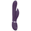 Vive Aimi G-Spot Pulse Wave Swinging Rabbit Vibrator pulses & thumps against your G-spot while the textured clitoral arm vibrates & swings against your clitoris in 10 modes each. Purple. (2)