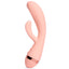 Vush Muse - Rabbit Vibrator - dual-motor vibrator has 5 intensities of 8 vibration + come-hither stroking motions in the rigid curved G-spot shaft & a flexible clitoral arm.