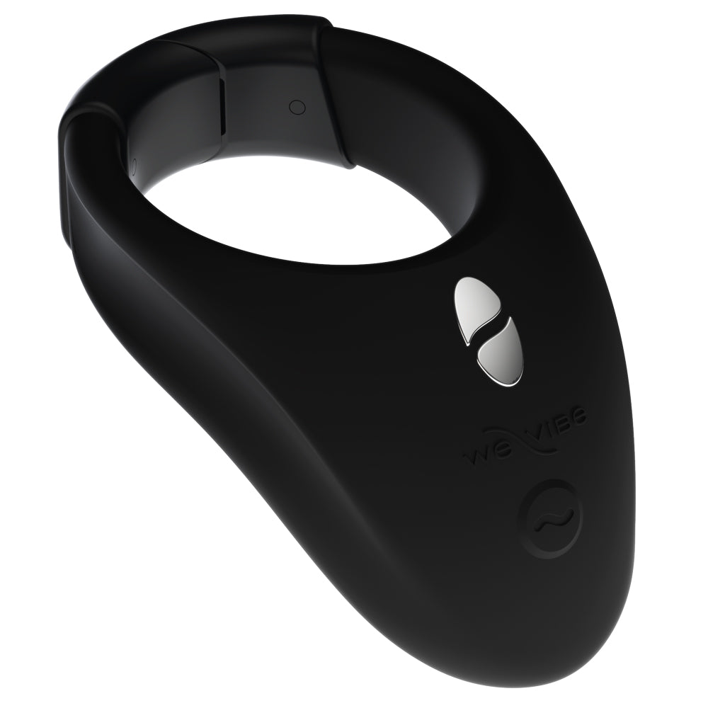 We-Vibe - Bond -app-compatible vibrating cockring has 10+ vibration modes for reversible clitoral/testicular stimulation & has a Custom Link for a perfect fit. Black. (3)