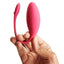 We-Vibe Jive Wearable Egg Vibrator is a wearable vibrator designed for the ultimate discreet G-spot pleasure & is app-compatible for more ways to play. Electric Pink.