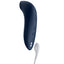 We-Vibe Melt Couples Pleasure Air Clitoral Stimulator is designed for couples, delivering pulsating waves & gentle suction for contactless clitoral stimulation in any position. Midnight blue-charging cable.