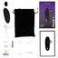 We-Vibe Moxie+ App-Compatible Clitoral Panty Vibrator With Remote is a wearable panty vibrator that stimulates the clitoris & vulva hands-free w/ whisper-quiet vibrations through the remote control or app. Black. Accessories.