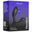 We-Vibe Vector+ App-Compatible Prostate & Perineum Massager stimulates the P-spot & perineum w/ 10+ vibration modes for dual stimulation. App-compatible & remote-controllable for more ways to play. Package.