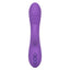 California Dreaming - West Coast Wave Rider - rotating rabbit vibrator has a ribbed shaft & curved, textured G-spot head + a triple-layered flickering clitoral teaser for dual pleasure. Purple 4