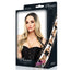 Pleasure Wigs - Hailey - mid-back length wig is made from high-quality synthetic materials that look like real hair in voluminous blonde waves & curls + black roots.  box