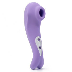This couples' sex toy kit includes a clitoral suction stimulator, a remote control bullet vibrator & a trio of graduating cock rings for fun together or solo. Suction stimulator.