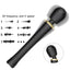 Winyi Klaus Wand Massager has a flexible neck & textured head in black silicone + a memory function to deliver 20 modes of vibration in 5 speeds comfortably. Vibration mode.
