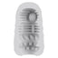 Winyi Super Textured Reusable Masturbator Egg & Drying Stand has a stimulating helix texture inside & also has its own storage case w/ a built-in drying stand. Inner structure.