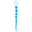 X-10 Jelly Anal Beads are made of firm yet flexible PVC & graduate in size so you can progress at your own pace & use the retrieval ring for easy removal. Blue