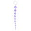X-10 Jelly Anal Beads are made of firm yet flexible PVC & graduate in size so you can progress at your own pace & use the retrieval ring for easy removal. Purple
