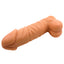 X-Men - Oliver's Cock - textured PVC dildo has deep contours & grooves that add more stimulation when used vaginally or anally & also holds lubricant for ages. Flesh 2.
