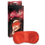 You & Me Silky Red Blindfold has a contoured nose bridge to fit flush against your face, perfect for blocking out light for sensory deprivation play.