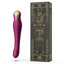Zalo - King Vibrating Thruster - embellished with gold & Swarovski crystal to add luxe to your sex toy collection! Has 4 vibration & 8 thrusting modes. Velvet Purple, box