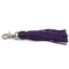  Zorba 5" Mini Swivel Snap Hook Suede Flogger has a swivel snap hook & dozens of 5" suede falls for luxuriously light lashings that are suitable for small/sensitive areas like genitals & nipples. (2)