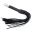Zorba Genuine Leather Flogger With Metal Ring has 36 tails to deliver a perfect balance of thudding & stinging impacts & has a metal O-ring handle for easily hanging. (2)