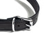  Zorba Leather Collar With Necktie has a smart necktie detail made from calf leather & has a metal O-ring for attaching a leash. (3)