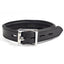  Zorba Lockable Non-Swivel Leather Collar has a large O-ring set into the collar via a non-swivel D-ring & solid metal bracket + a lockable buckle to restrict the wearer. (3)