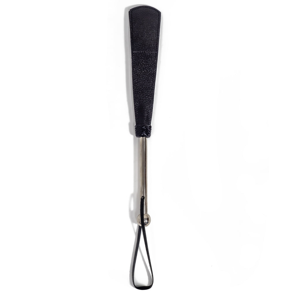 Zorba BDSM Split Layer Leather Slapper w/ Metal Handle | Sexyland